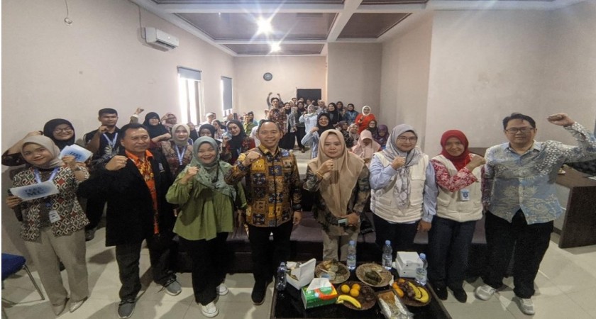 KKN Universitas Muhammadiyah Tangerang Kelompok Desa Pasir Jaya Cikupa, Menggandeng LPUMKM PWM Banten dan LPUMKM PDM Kab. Tangerang menyelenggarakan 